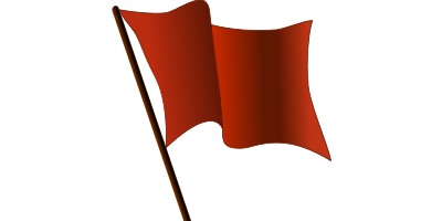 Drapeau rouge