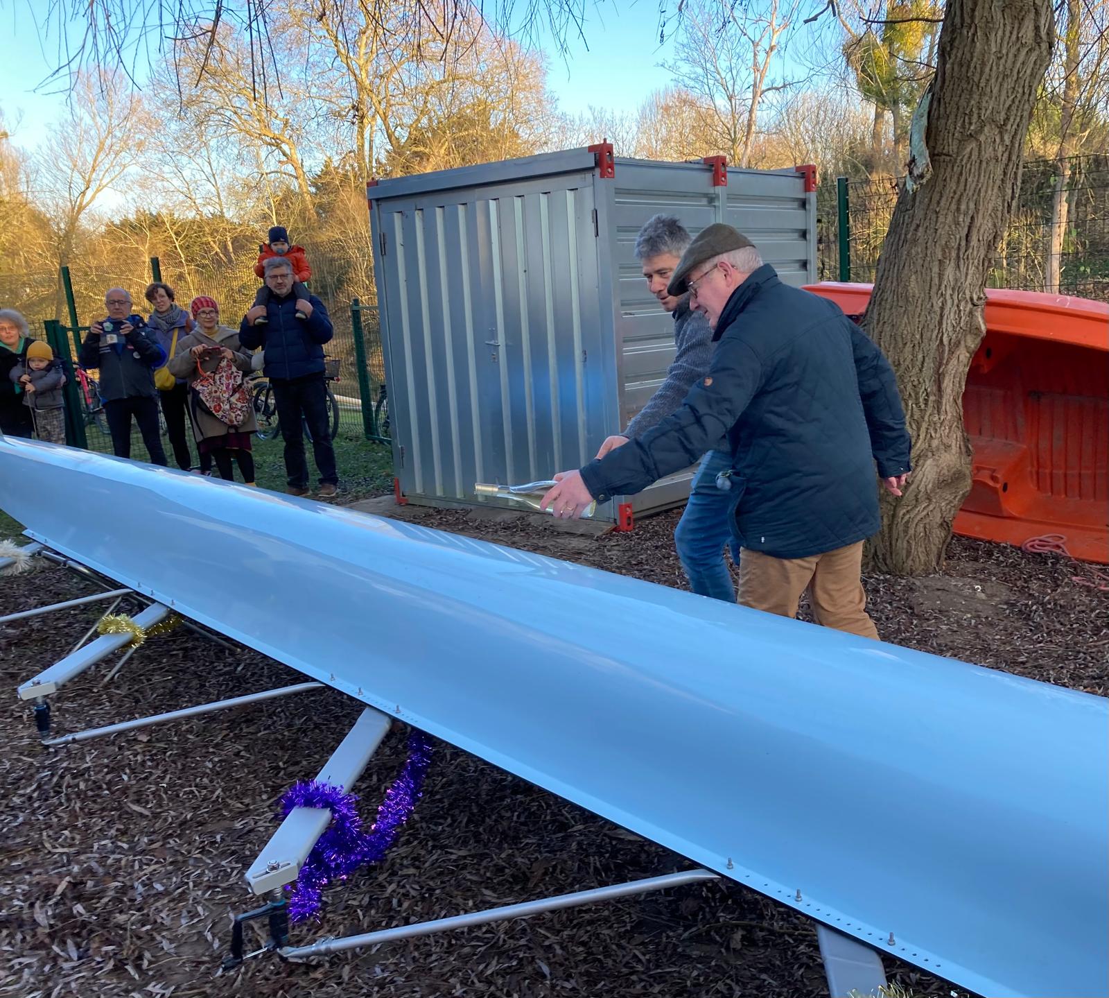 Un grand succès pour la galette des rois et le baptême du nouveau bateau 4x/4-