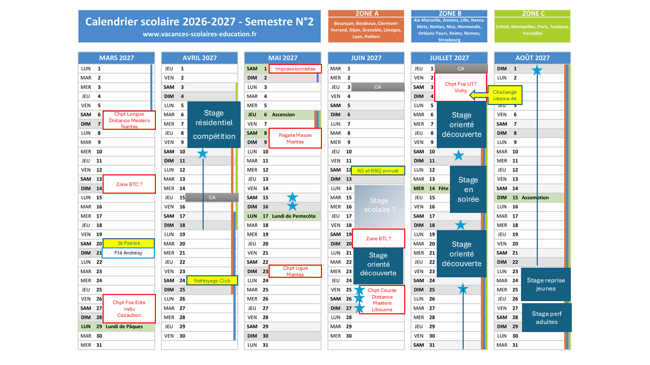 Calendrier 26 27 vseptdef 2