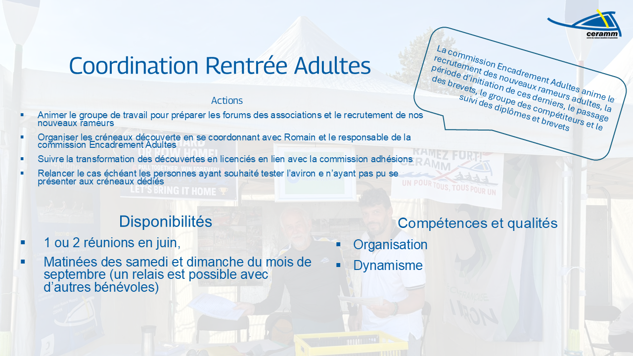 Fiche benevole coord rentrée NL