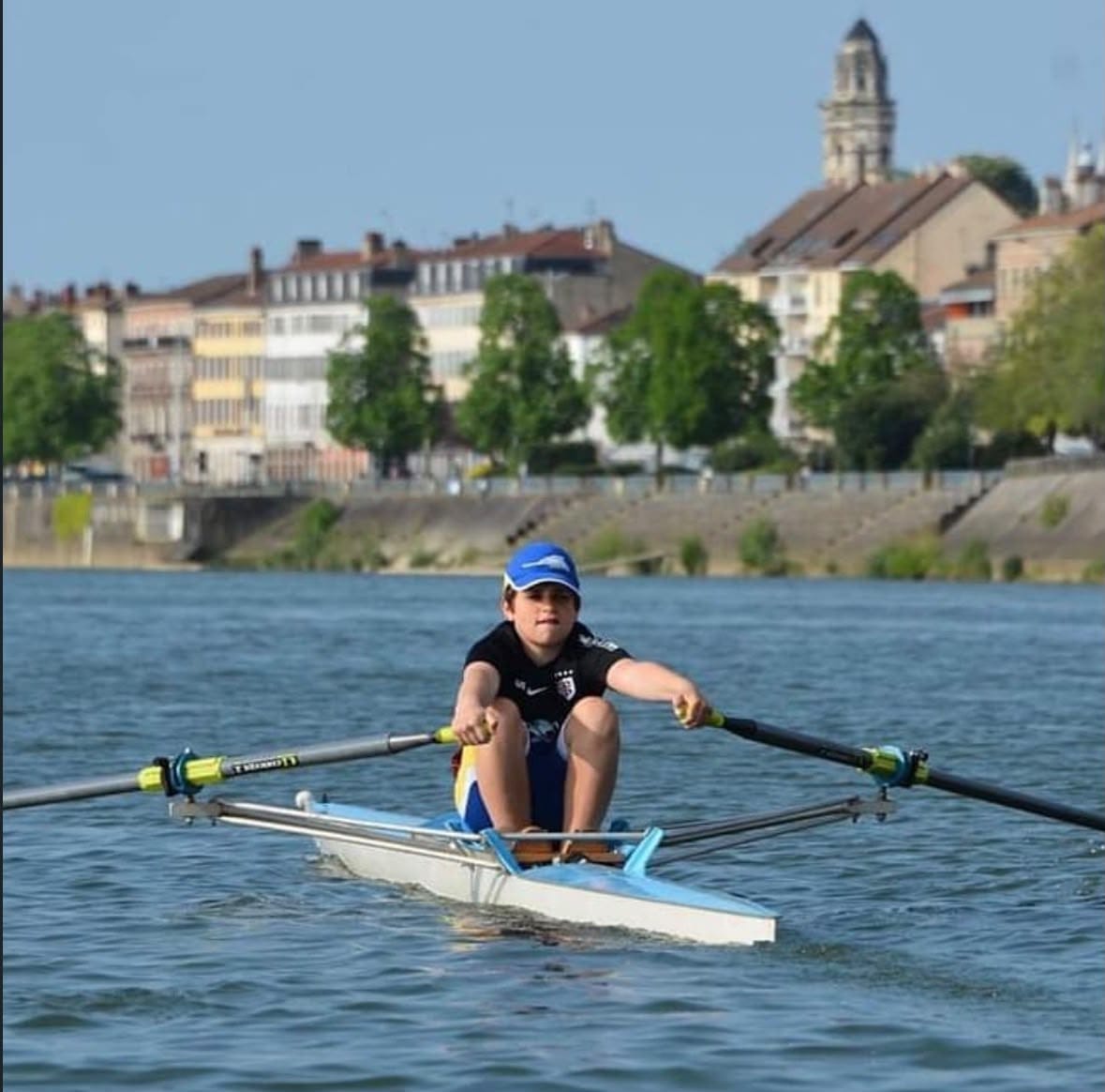 Portrait de Thomas B., rameur au club depuis ses 11 ans