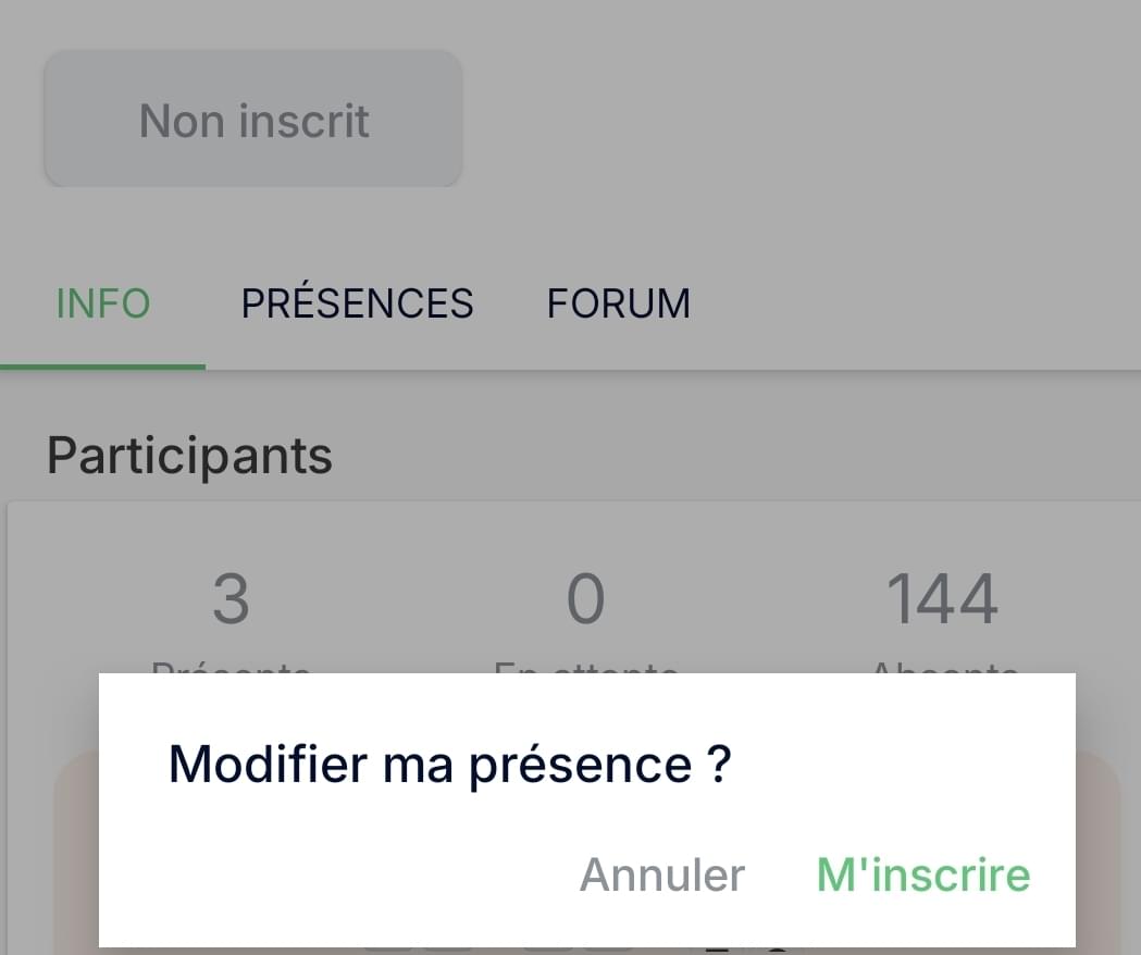 SE FAQ sinscrire