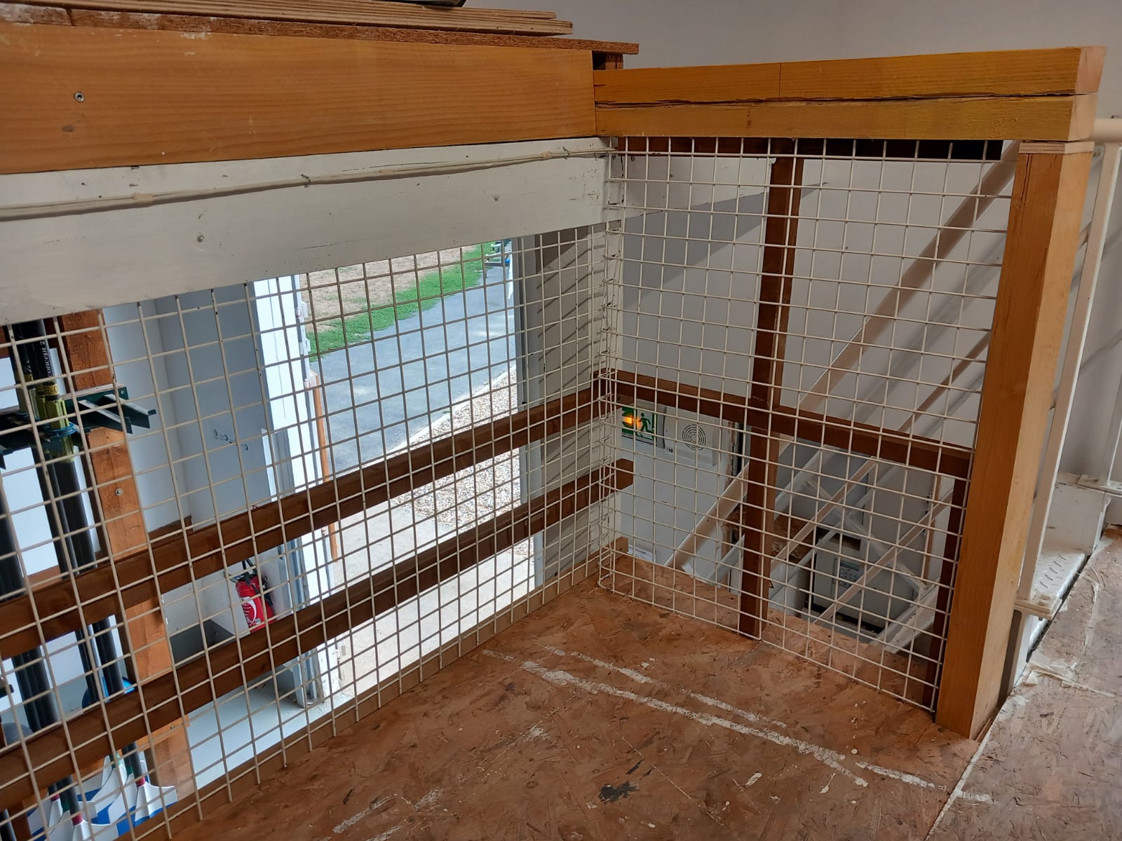 Sécurisation de la mezzanine